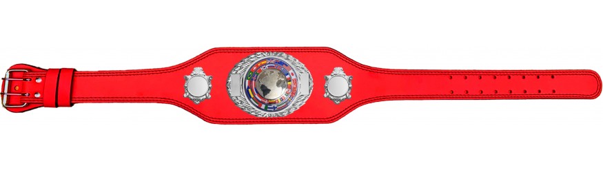 CHAMPIONSHIP BELT - BUD295/S/FLAGG - AVAILABLE IN 4 COLOURS